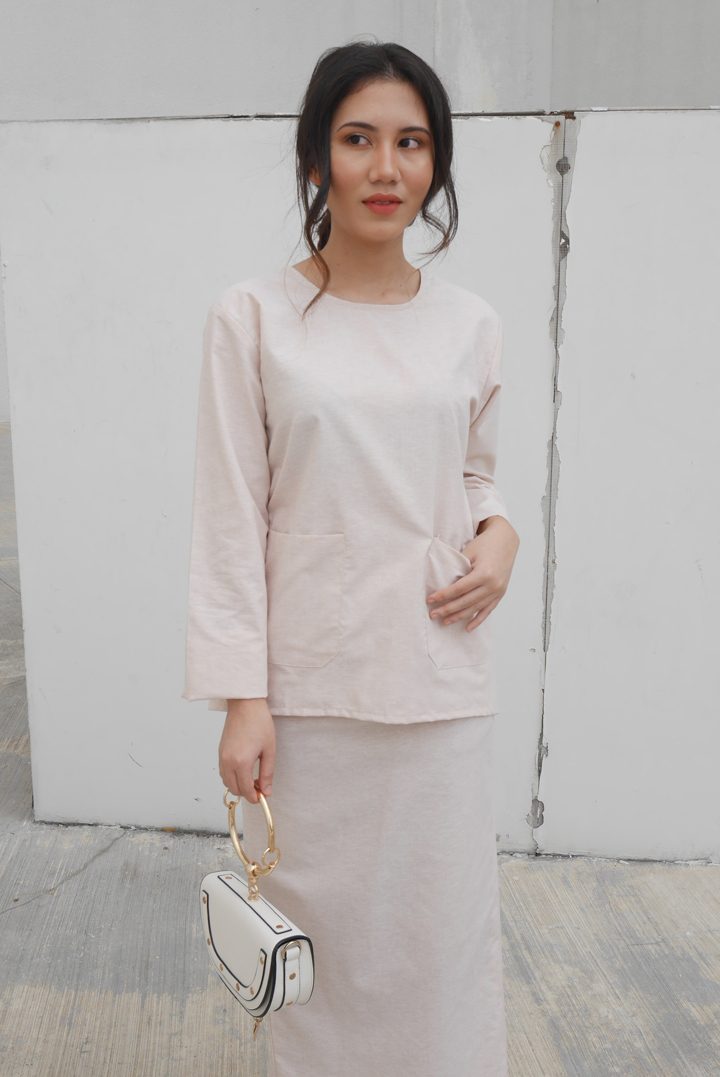 kurung maya light brown - 4
